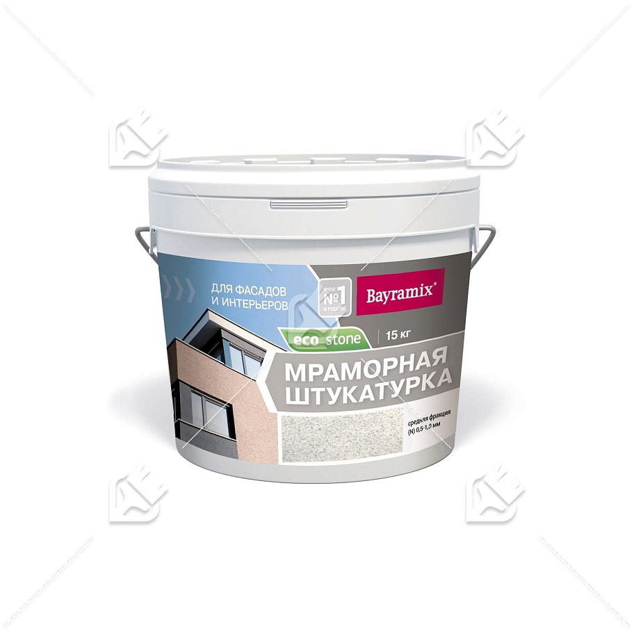 Мраморная штукатурка EcoStone 773-N, 15 кг