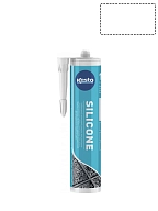 Герметик силиконовый санитарный нейтральный Kesto Silicone 10 белый 310 мл