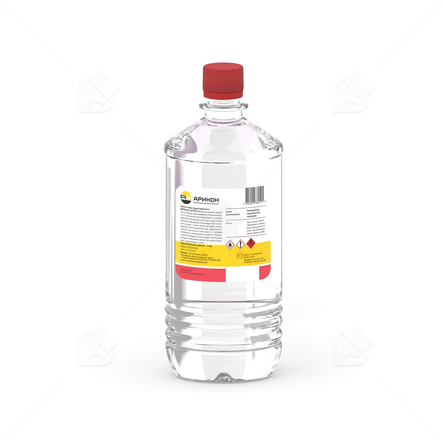 Ацетон Арикон ГОСТ 1 л.