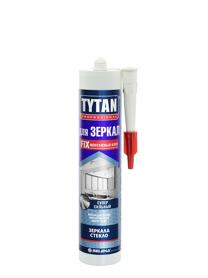 Клей монтажный для зеркал Tytan Professional бежевый 310 мл