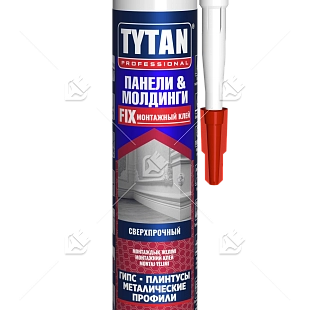 Клей монтажный Tytan Professional Панели & Молдинги бежевый 310 мл
