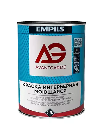 AvantGarde/ Авангард Краска интерьерная моющаяся матовая