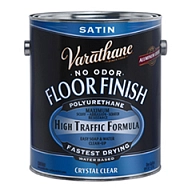 Лак для пола полиуретановый на водной основе Varathane Crystal Clear Floor Finish глянцевый  3,78 л.