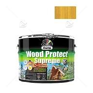 Пропитка декоративная для защиты древесины Dufa Wood Protect Supreme горная сосна 9 л