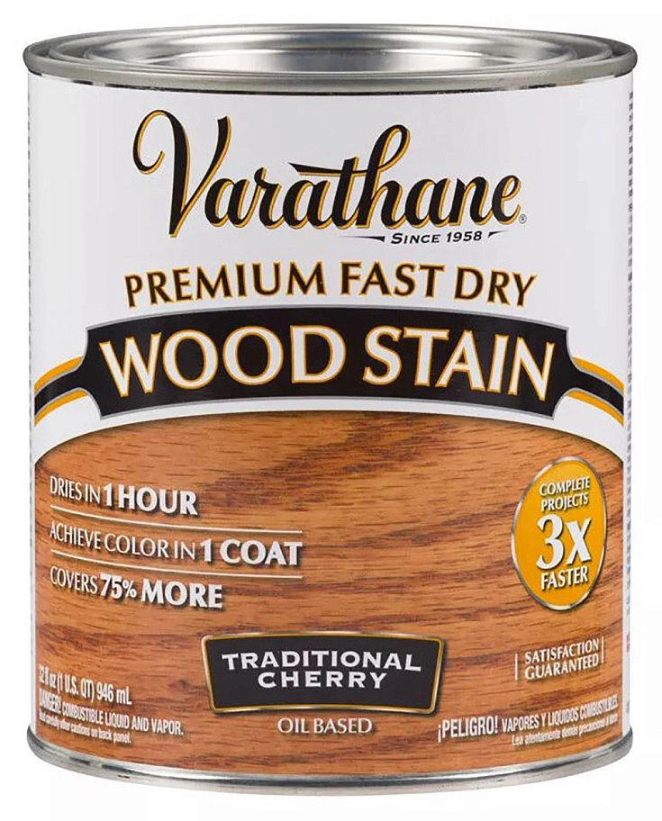 Масло тонирующее быстросохнущее Varathane Fast Dry Wood Stain вишня 0,946 л.