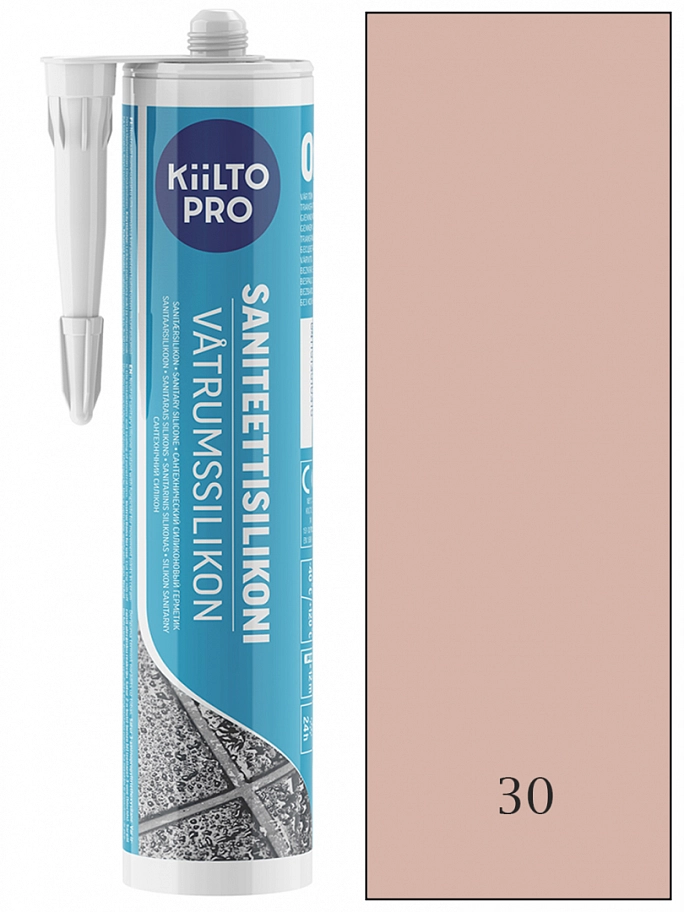 Kiilto Saniteettisilikoni / Киилто Санитееттисиликони Герметик силиконовый санитарный
