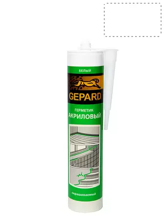 Gepard / Гепард Герметик акриловый Gepard / Гепард Герметик акриловый