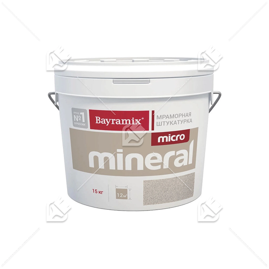Байрамикс Микро Минерал цвет 670 (15кг) мраморная штукатурка
