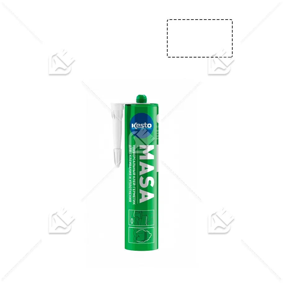 Клей герметик Kesto МАSА белый 310мл