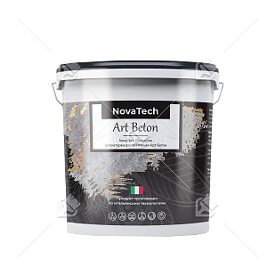 Покрытие декоративное NovaTech Art Beton 16 кг
