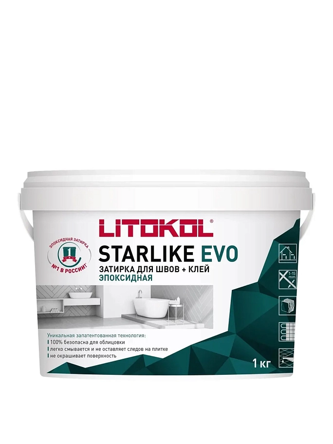 Litokol Starlike Evo / Литокол Старлайк Эво Затирка эпоксидная