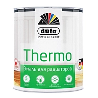 Эмаль для радиаторов Dufa Retail Thermo глянцевая белая 750 мл.