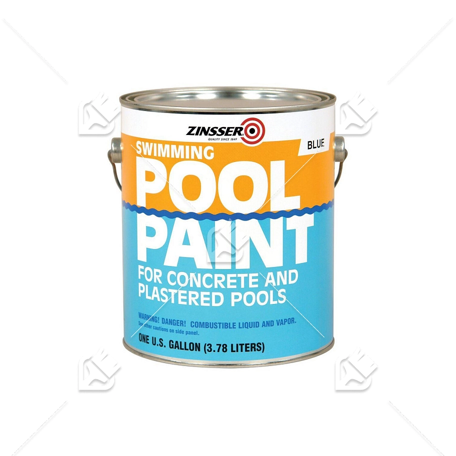Краска для бассейнов Zinsser Pool Paint белая 3,78 л.