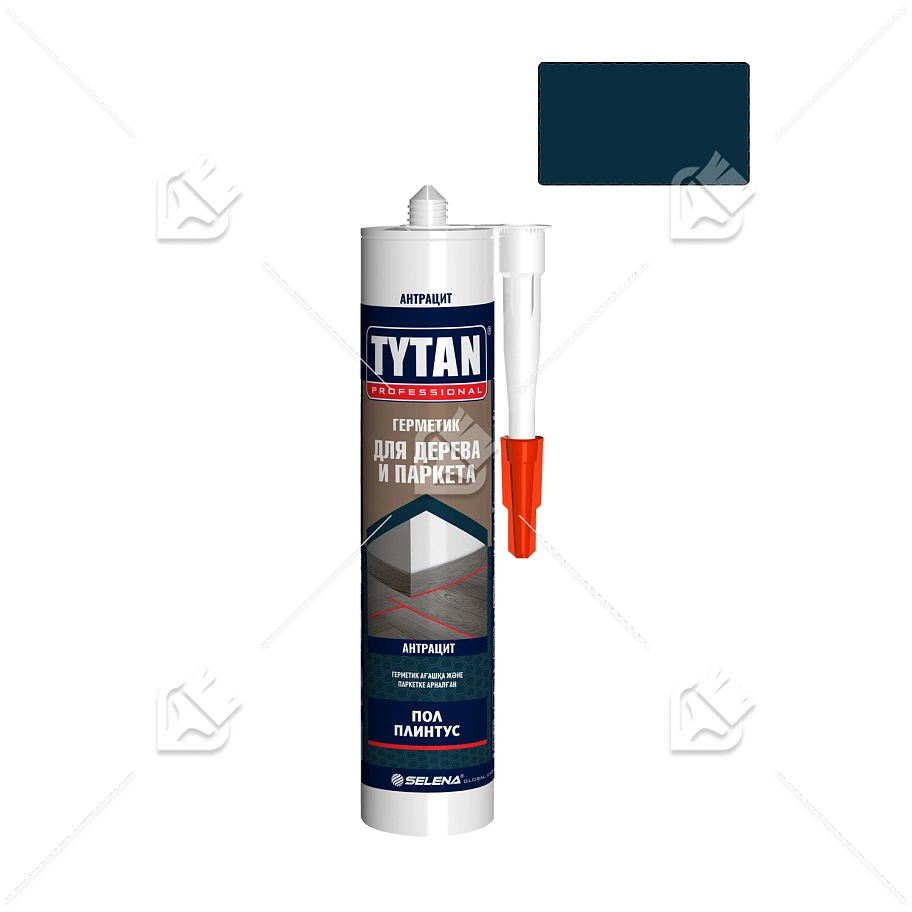 Герметик Акриловый для Дерева и Паркета Tytan Professional антрацит 280 мл