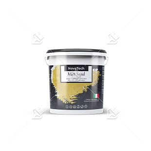 Покрытие декоративное NovaTech Matt Sand с эффектом песчаных вихрей матовый 1 л