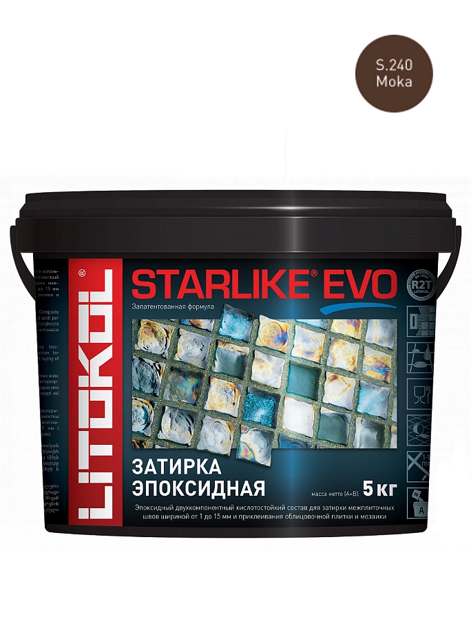 Litokol Starlike Evo / Литокол Старлайк Эво Затирка эпоксидная