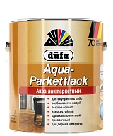 Лак паркетный на водной основе Dufa Aqua-Parkettlack глянцевый 2 л