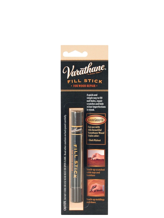 Карандаш заполняющий восковый Varathane Fill Stick №10 тёмный орех 16 г.