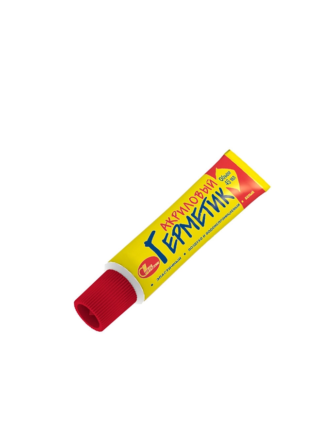 Герметик акриловый универсальный Новбытхим белый 45 мл