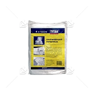 Пленка укрывная TYTAN Professional 4х12,5 м, 7 мкм, прозрачная