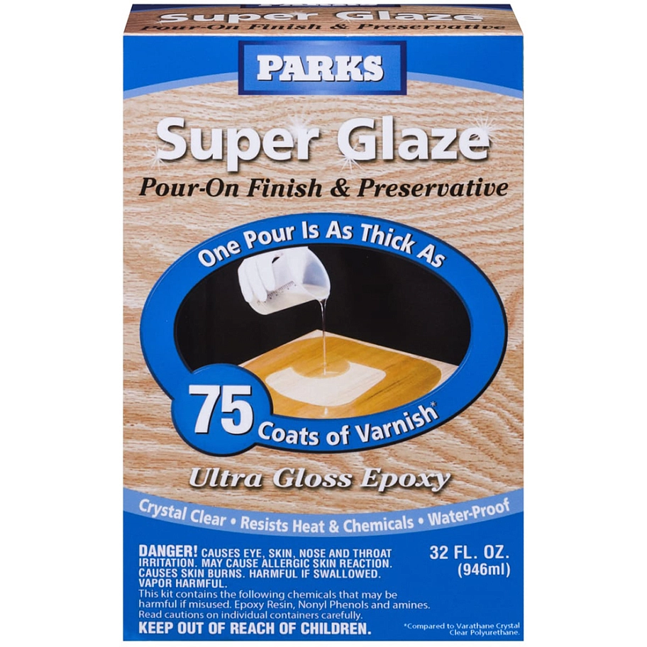 Parks Super Glaze / Парк Супер Глейз Смола эпоксидная двухкомпонентная