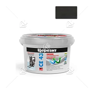 Затирка для широких швов от 5 до 40 мм Церезит CE 43 Super Strong графит 2 кг