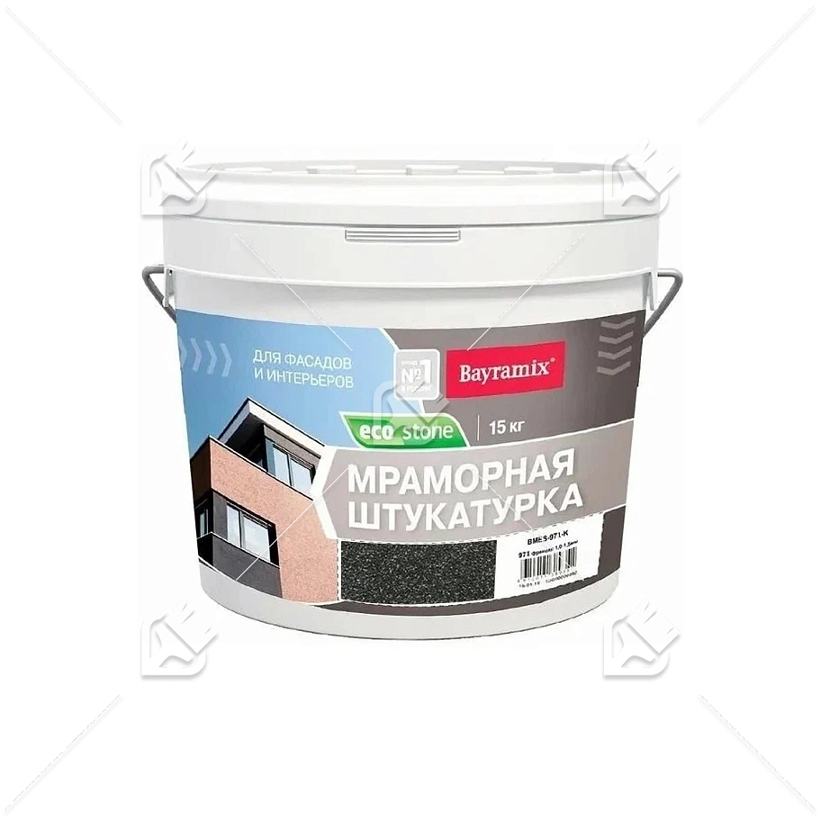 Мраморная штукатурка EcoStone 971-K, 15 кг