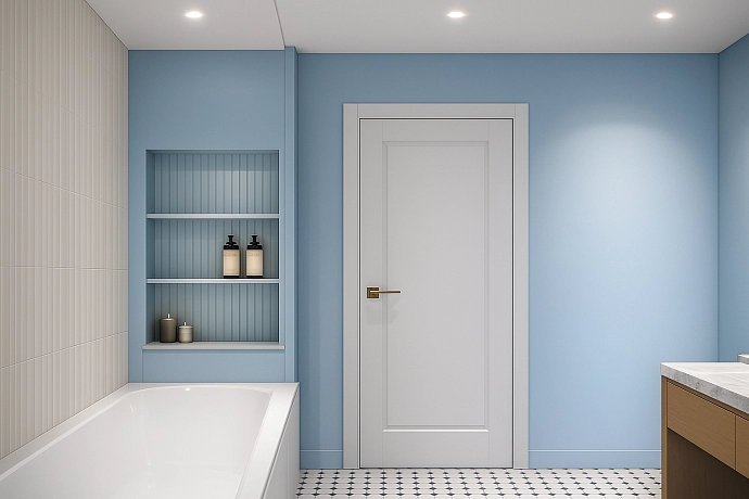 Можно ли красить стены в ванной: технология и выбор материалов