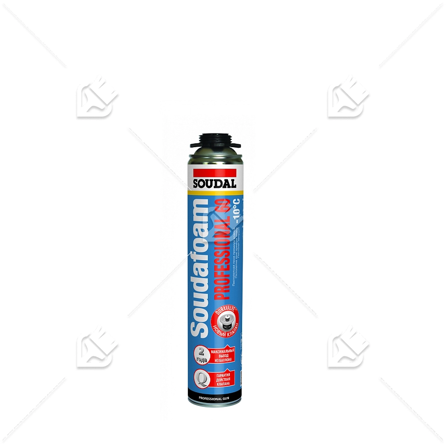 Пена профессиональная Soudal Soudafoam Professional зимняя 750 мл. выход 60 л.