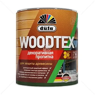 Пропитка декоративная для защиты древесины алкидная Dufa Woodtex венге 0,9 л.