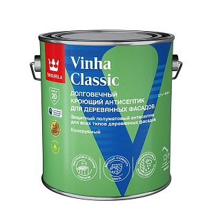 Антисептик кроющий Tikkurila VINHA CLASSIC VVA полуматовый 2,7л
