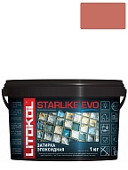 Затирка эпоксидная Litokol Starlike Evo S.580 кирпичный 1 кг.