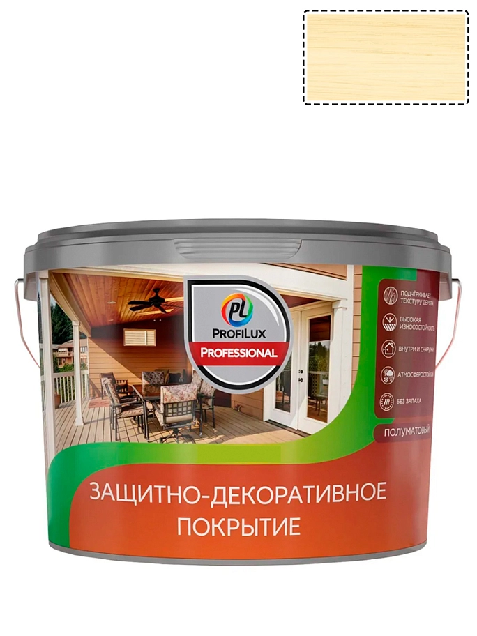 Profilux Professional / Профилюкс Профессионал Лак акриловый защитно-декоративный