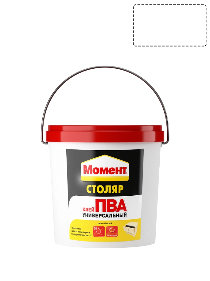 Клей столярный водно-дисперсионный Момент Столяр ПВА Универсал 3 кг.