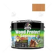Пропитка декоративная для защиты древесины Dufa Wood Protect Supreme сибирская лиственница 9 л