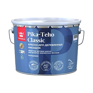 Краска для деревянных фасадов Tikkurila PIKA-TEHO CLASSIC A матовая 9л