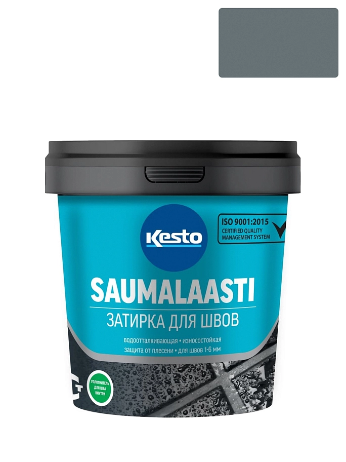 Затирка для швов Kesto Saumalaasti 48 графитово-серая 1 кг
