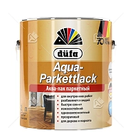 Лак паркетный на водной основе Dufa Aqua-Parkettlack глянцевый 2 л