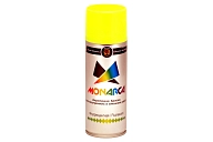Краска универсальная аэрозольная акриловая Eastbrand Monarca Флуоресцентная желтая 520 мл.