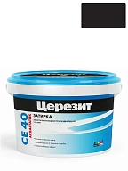 ЦерезитЗатирка д/швов до 10мм (черный 20) 2кг СЕ 40
