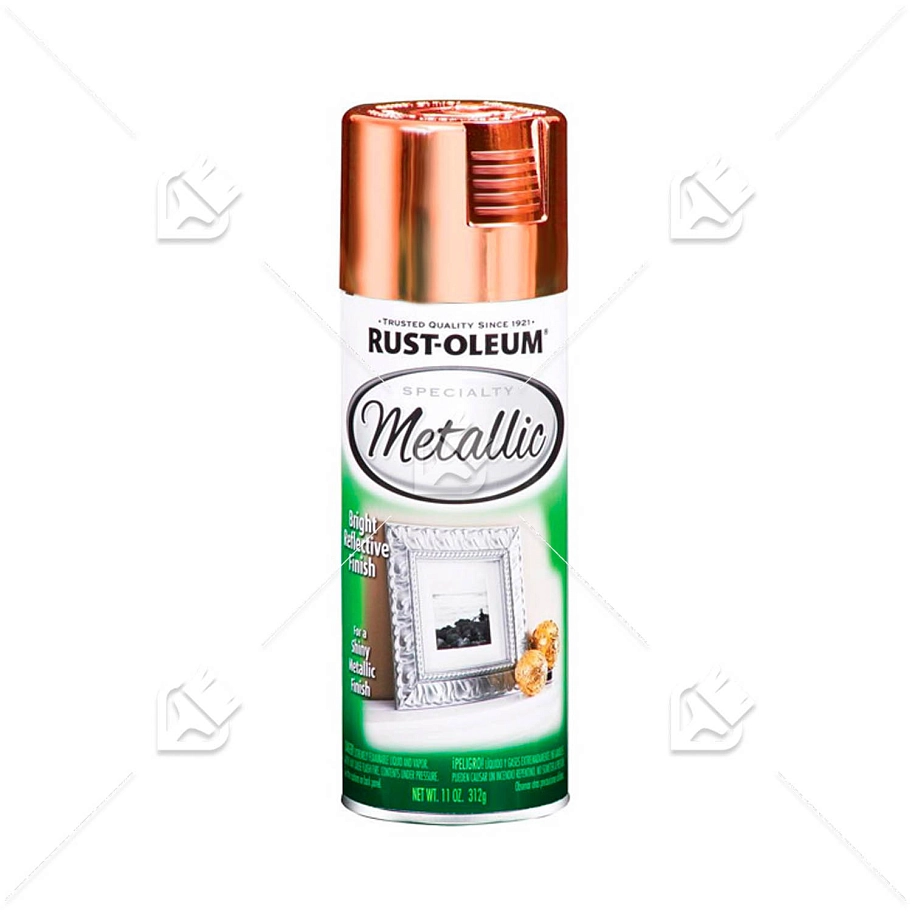 Краска декоративная с эффектом яркого металлика Specialty Metallic Spray медь спрей 312 г.