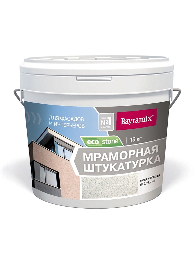 Bayramix EcoStone / Байрамикс ЭкоСтон Штукатурка декоративная мраморная