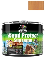Пропитка декоративная для защиты древесины Dufa Wood Protect Supreme сибирская лиственница 9 л