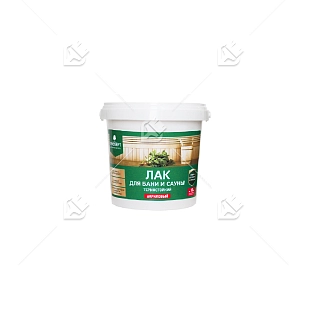 Лак термостойкий для бани и сауны Prosept 0,9 л