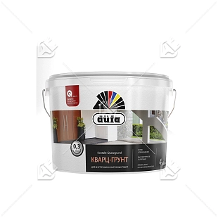 Грунт для внутренних и наружных работ Dufa Retail Kontakt-Quarzgrund RD328 глубокоматовый 4 кг