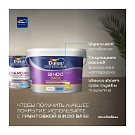 Краска для стен и потолков водно-дисперсионная Dulux Diamond Matt матовая база BC 9 л