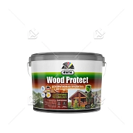 Пропитка декоративная для защиты древесины Dufa Wood Protect орех 2,5 л