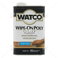 Полироль по дереву Watco полуматовая 0,946 л.