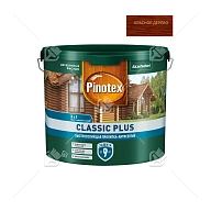 Пропитка декоративная для защиты древесины Pinotex Classic Plus 3 в 1 красное дерево 2,5 л.