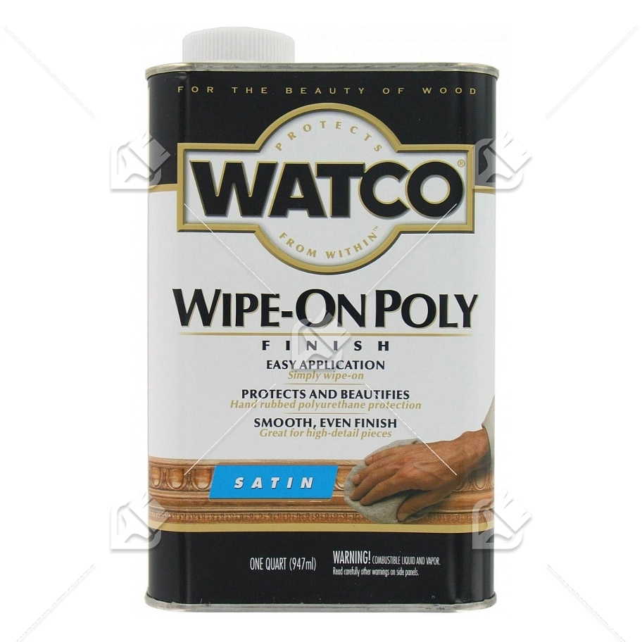 Полироль по дереву Watco полуматовая 0,946 л.
